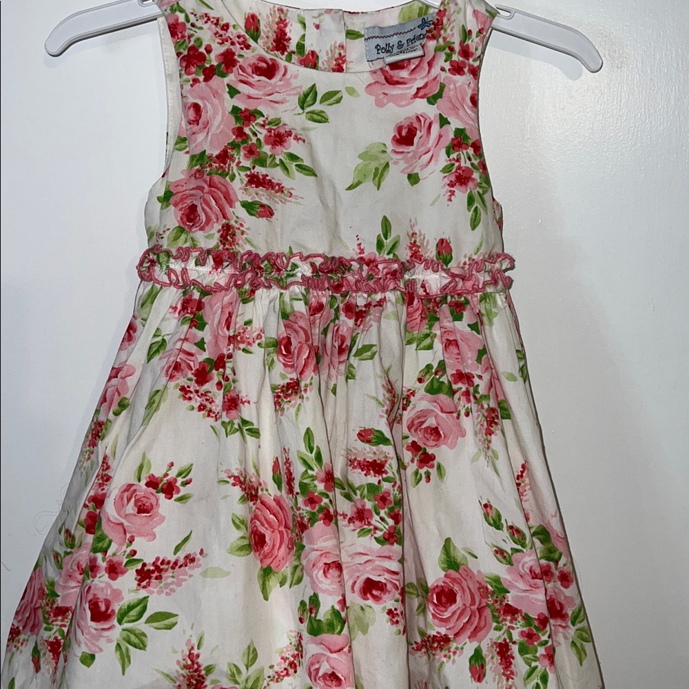 Polly & Friends Pink Floral Dress